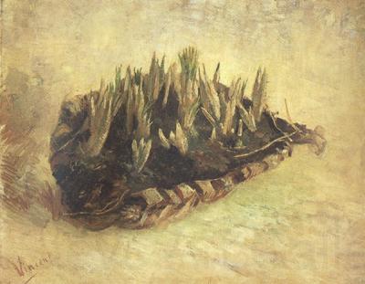 Vincent Van Gogh Still life with a Basket of Crocuses (nn04) Spain oil painting art